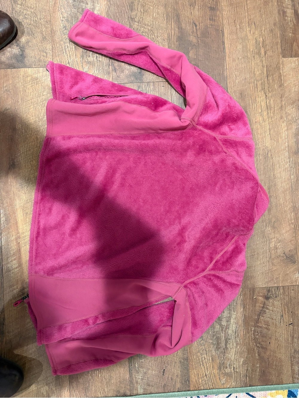 Patagonia Pink Women's Full-Zip Teddy Fleece Jacket - Picture 5 of 5